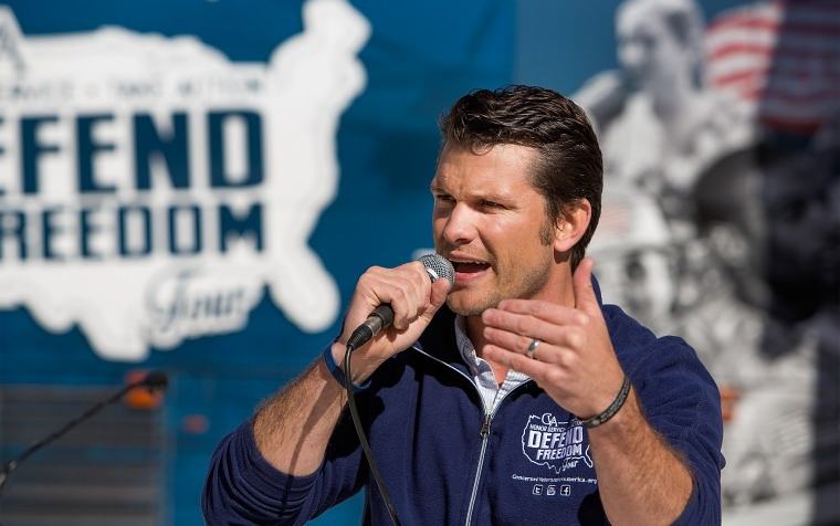 Secretary Pete Hegseth Speaking - Credit to Pete Hegseth (Photo/License)