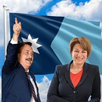 Amy Klobuchar, Mike Lindell