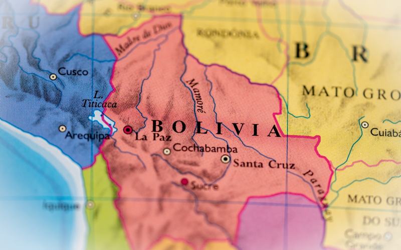 Bolivia Map
