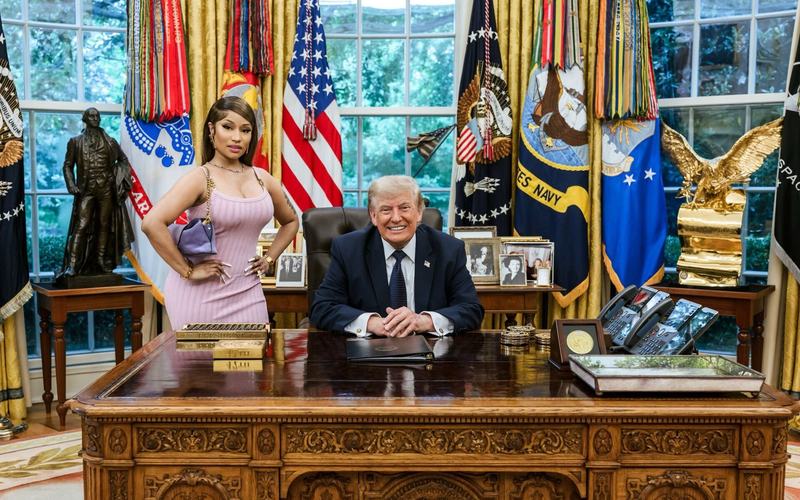 Trump and Minaj