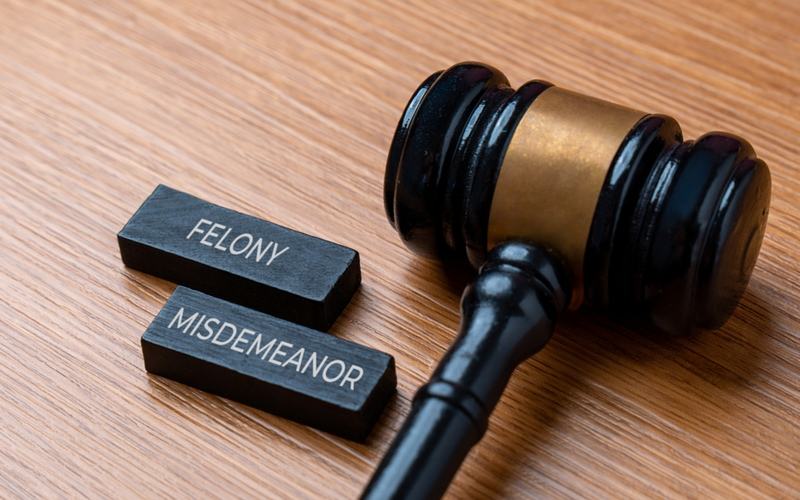 Fealony Misdemeanor