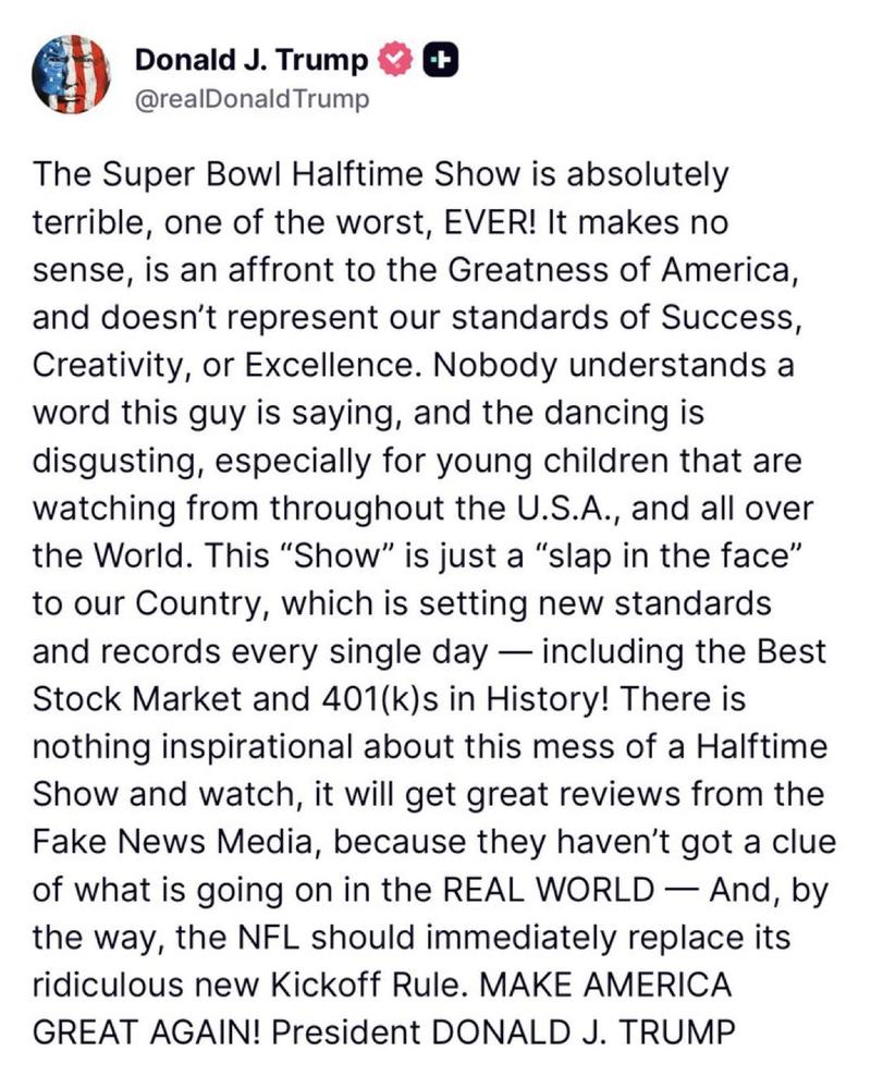 Truth Social (@realDonaldTrump)