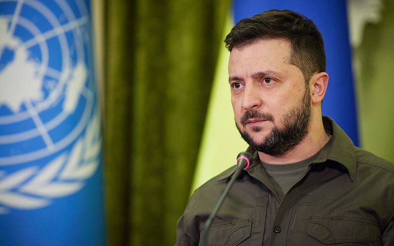 PRESIDENT OF UKRAINE VOLODYMYR ZELENSKYY