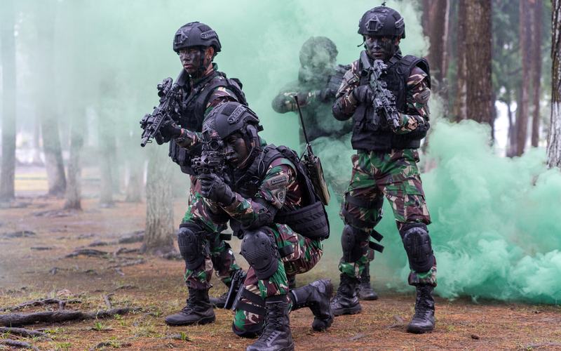 Indonesia Troops