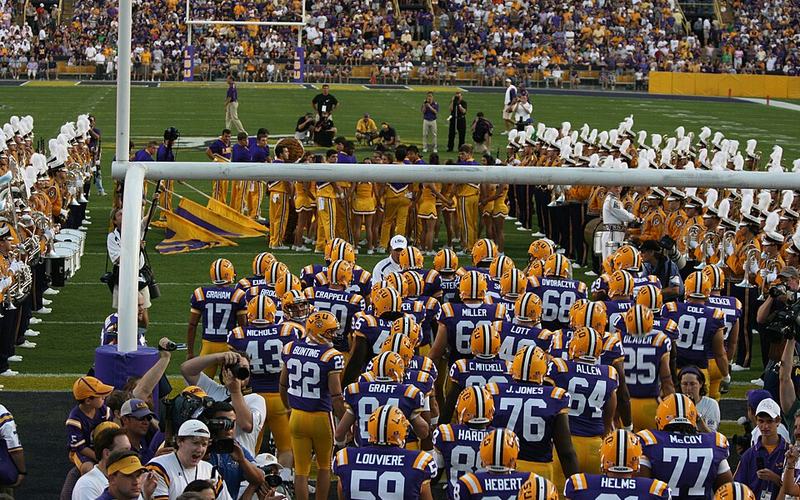 LSU Football Photo