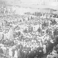 Largest annual meeting of National Education Association in 1916.