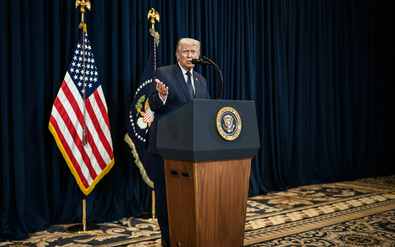 President Trump Talking