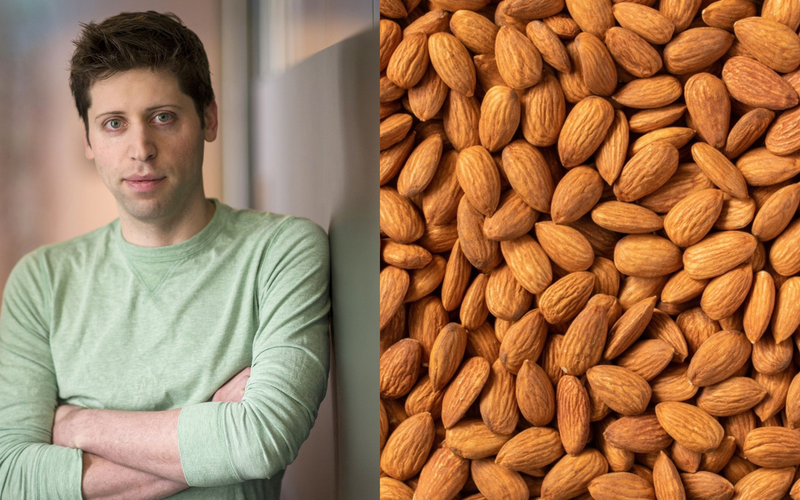 Sam Altman, Almonds