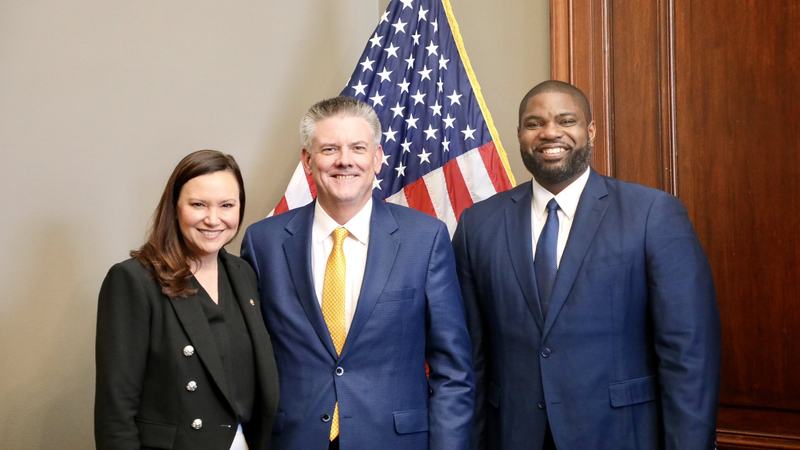 Senator_Ashley_Moody_and_Congressman_Byron_Donalds_with_NASA_Chief_of_Staff_Brian_Hughes,_2025