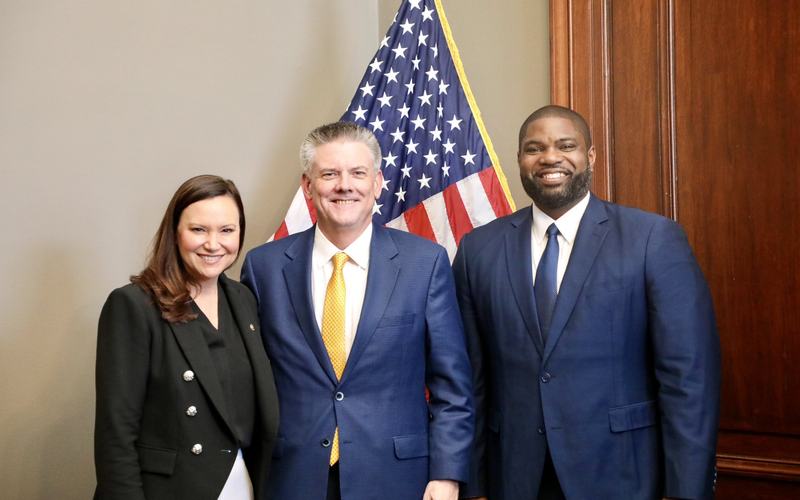 Senator_Ashley_Moody_and_Congressman_Byron_Donalds_with_NASA_Chief_of_Staff_Brian_Hughes,_2025