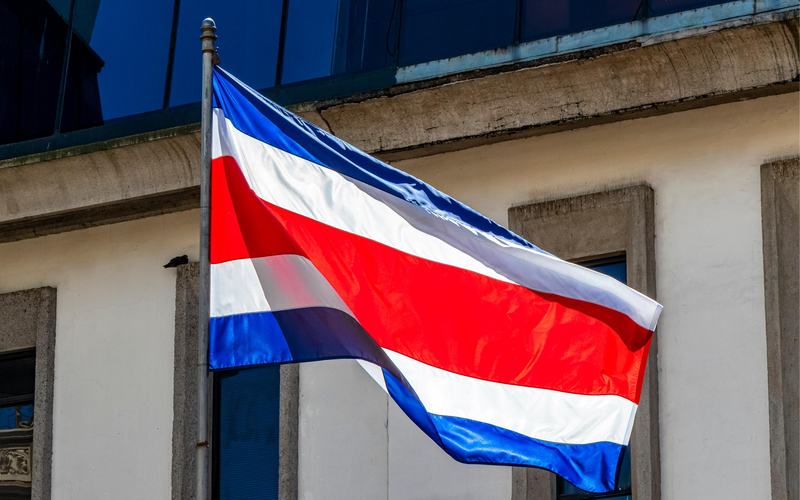 The Costa Rica Flag