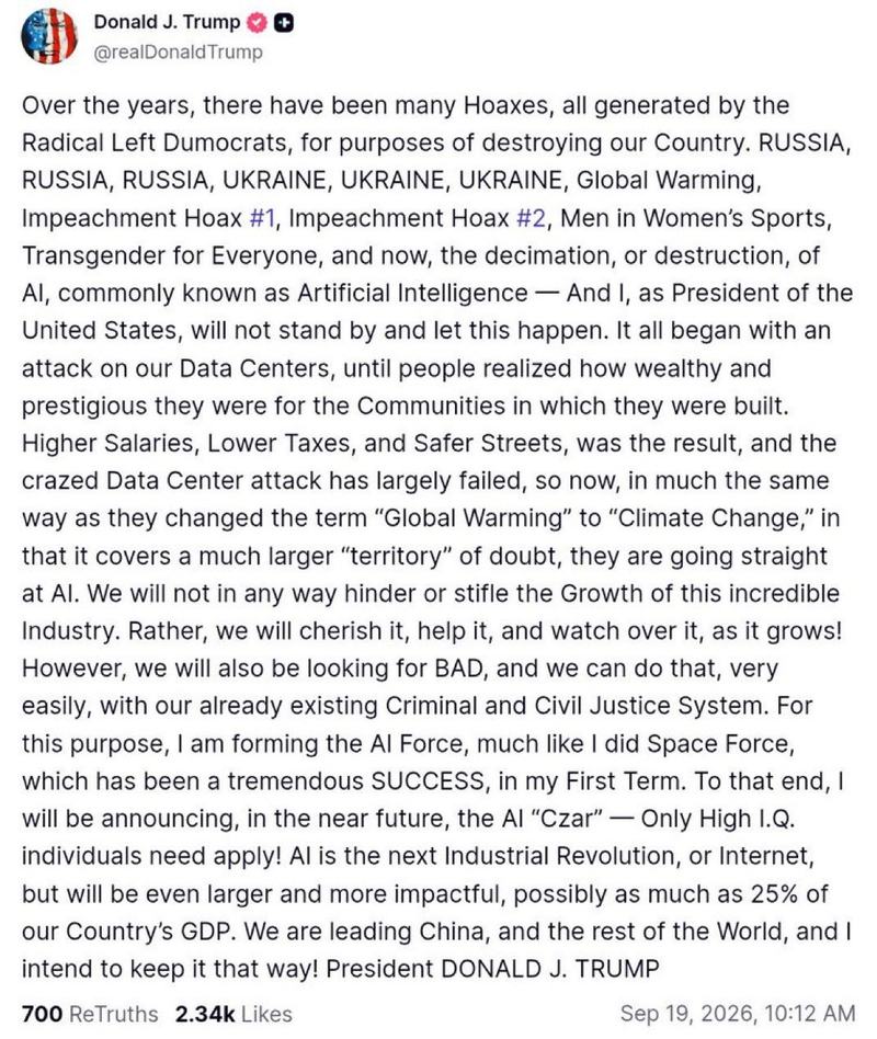 Trump AI Force