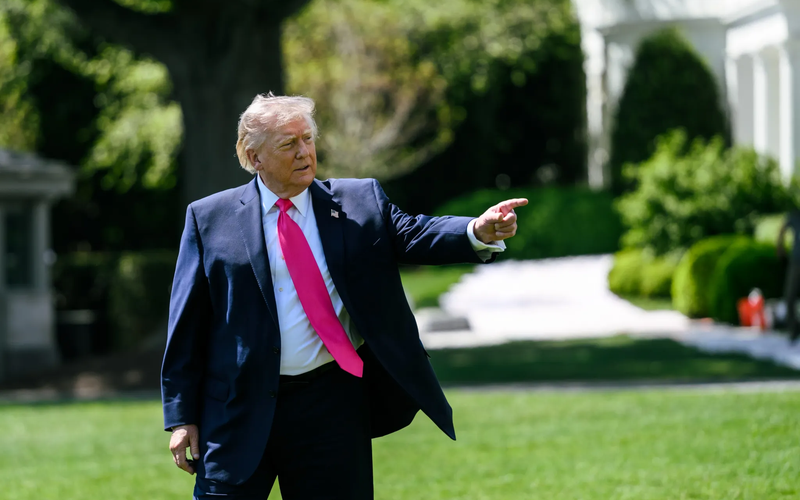 Trump Pink Tie