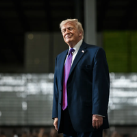 Trump Purple Tie