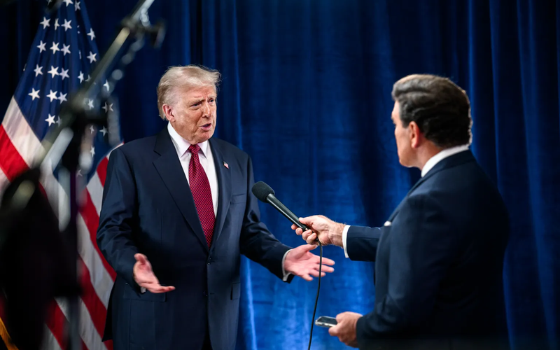 Trump Sounds Off