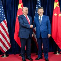 Trump and Xi Photo