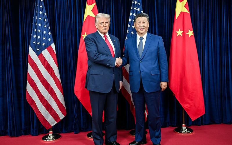 Trump and Xi Photo