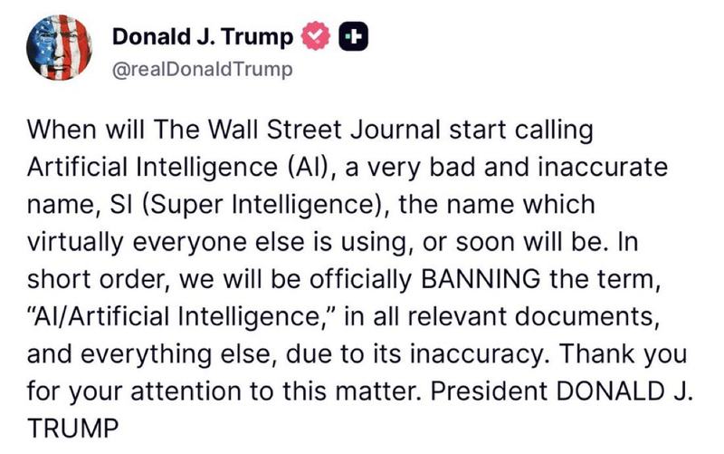 Trump on AI New