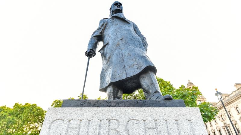 Winston Churchill statue