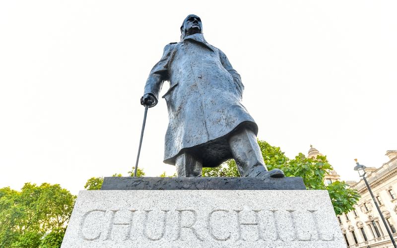 Winston Churchill statue