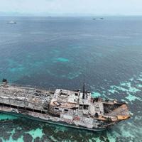 Ferry Fire - Philippine Coast Guard