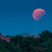 Partial lunar eclipse