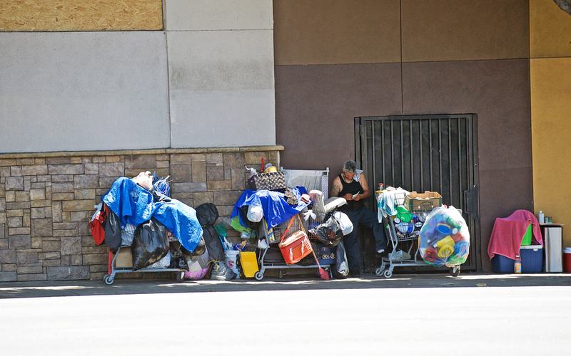 LA Homeless - Shutterstock