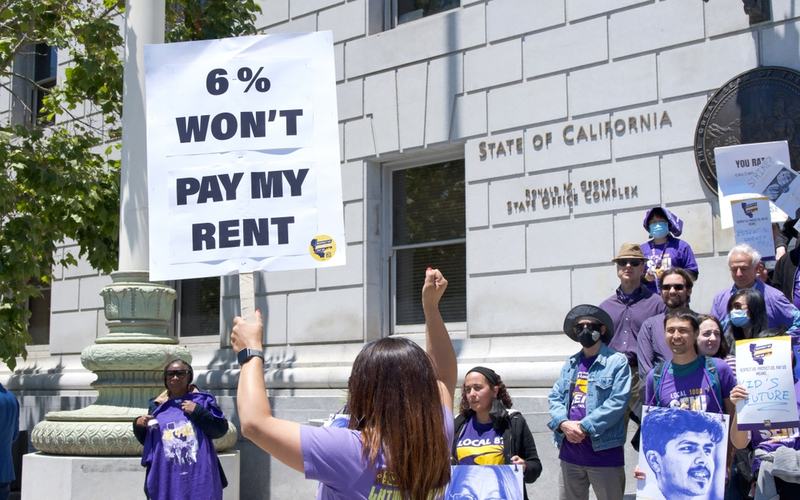 California Workers Protest - Shutterstock