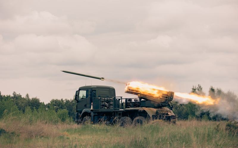 Russia Missle Strike Launch - Shutterstock