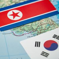 North Korea and South Korea - Shutterstock