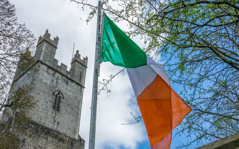 Ireland Flag - Shutterstock