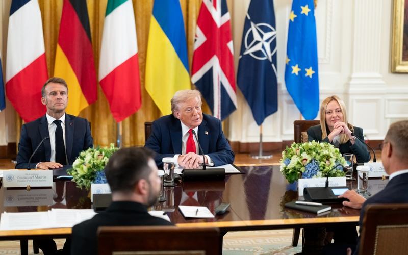 Trump and European leaders - The White House Gallery